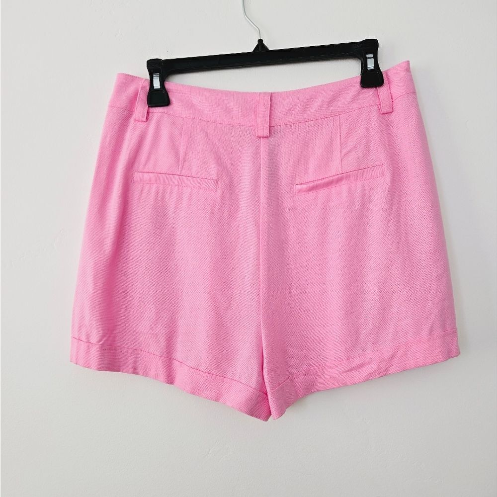 NWT BCBGeneration Pleated Shorts Pink - Picture 5 of 9